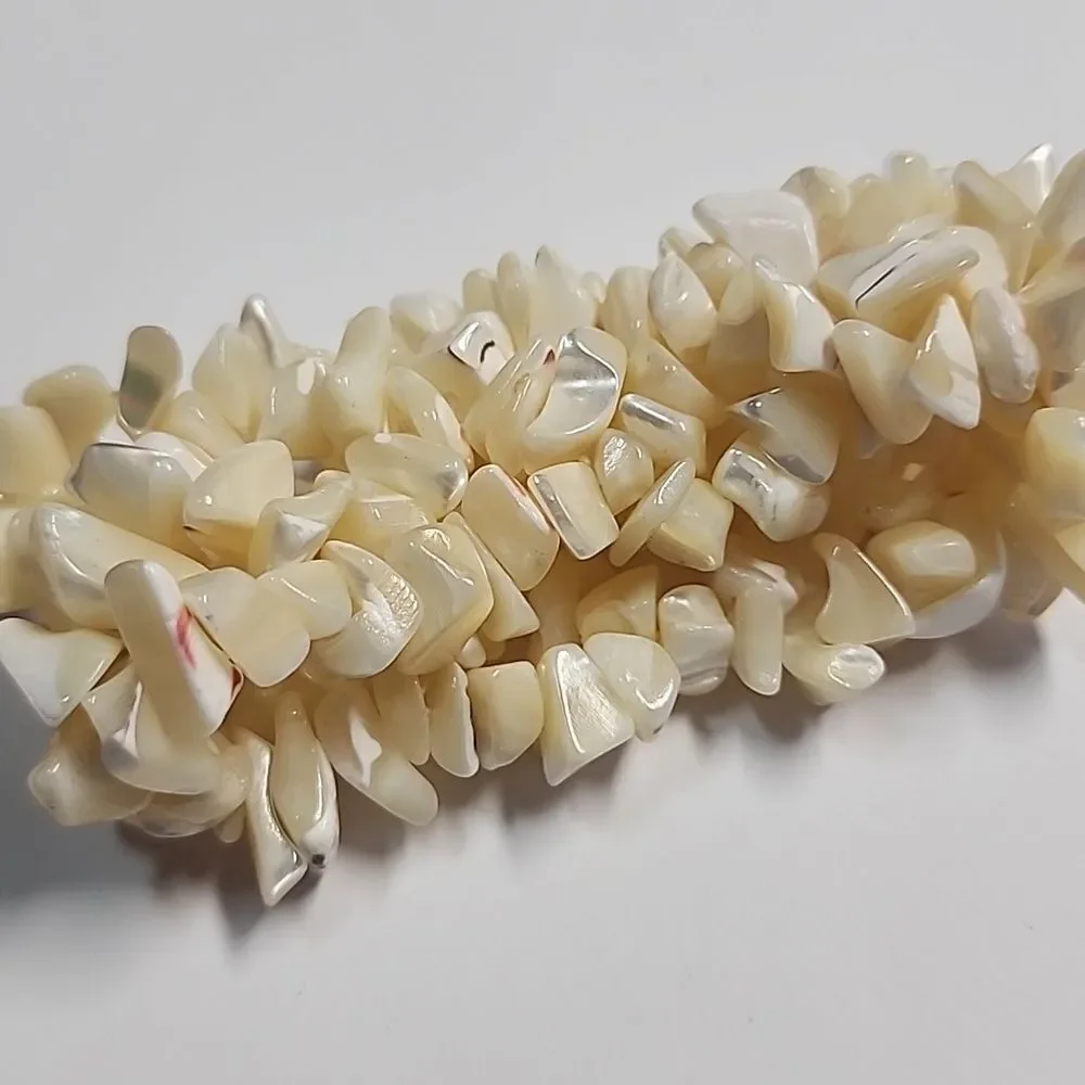 Cream Shell Beaded Bracelet - Picture 2 of 2